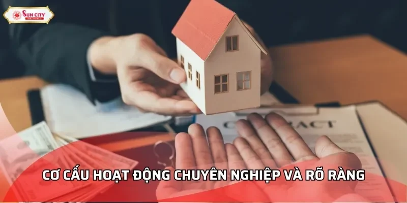 Cơ cấu hoạt động chuyên nghiệp và rõ ràng