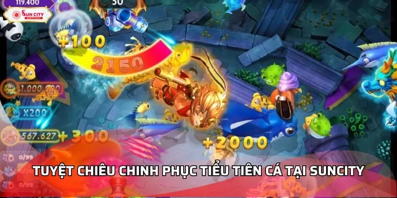 Tuyệt chiêu chinh phục Tiểu Tiên Cá tại Suncity